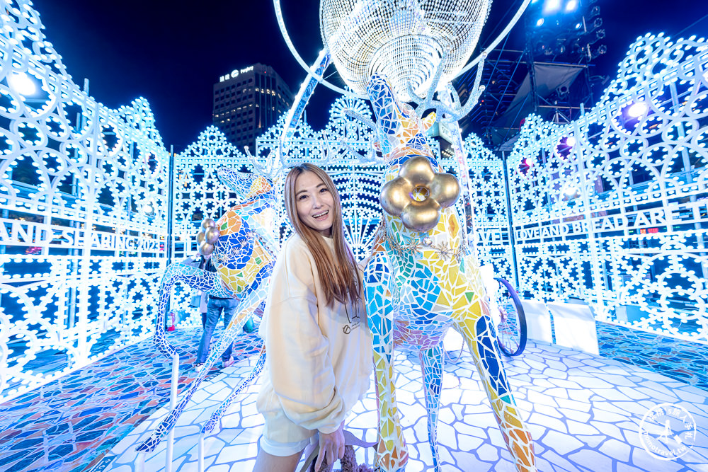 2023聖誕節活動|統一時代百貨台北店-愛Sharing巴賽隆納藝術燈飾