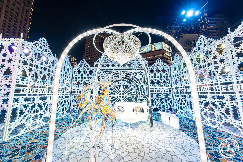 2023聖誕節活動|統一時代百貨台北店-愛Sharing巴賽隆納藝術燈飾