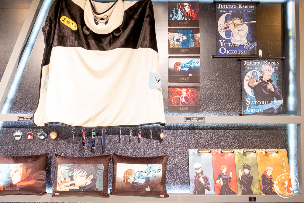 咒術迴戰快閃店-領域展開|死刑房.伏魔御廚子 經典場景1:1重現台北松山文創|周邊商品.看點介紹
