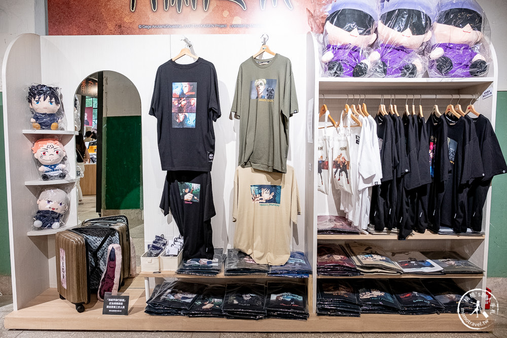 咒術迴戰快閃店-領域展開|死刑房.伏魔御廚子 經典場景1:1重現台北松山文創|周邊商品.看點介紹