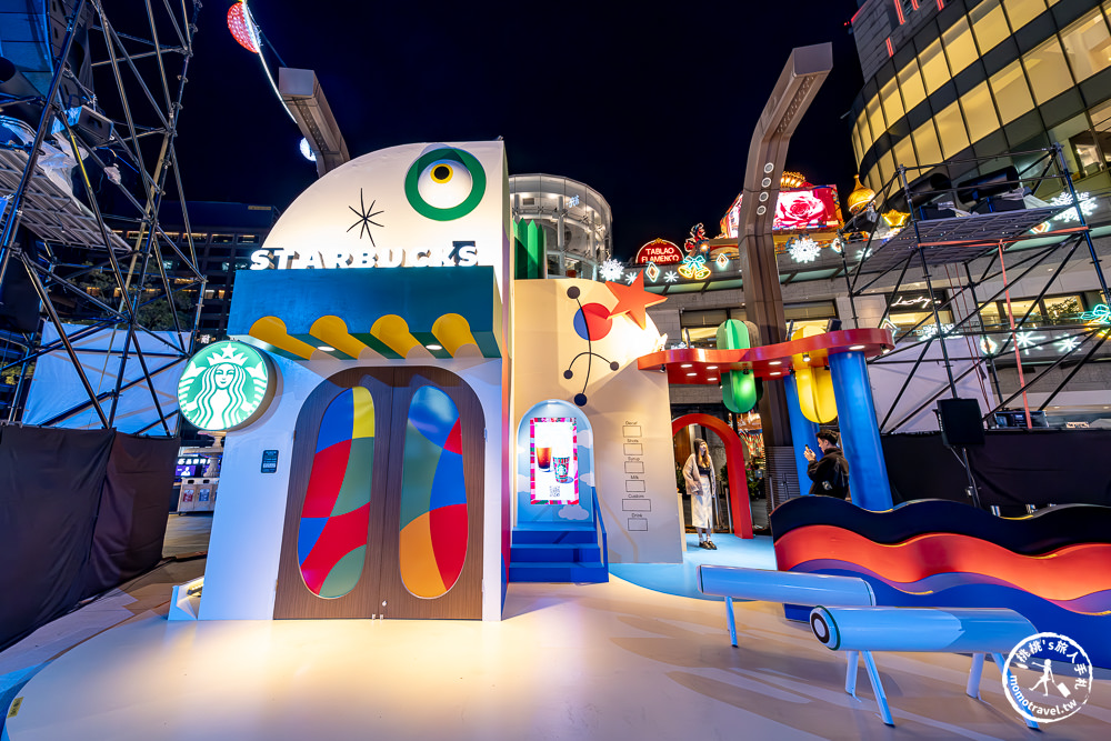 2023聖誕節活動|統一時代百貨台北店-愛Sharing巴賽隆納藝術燈飾