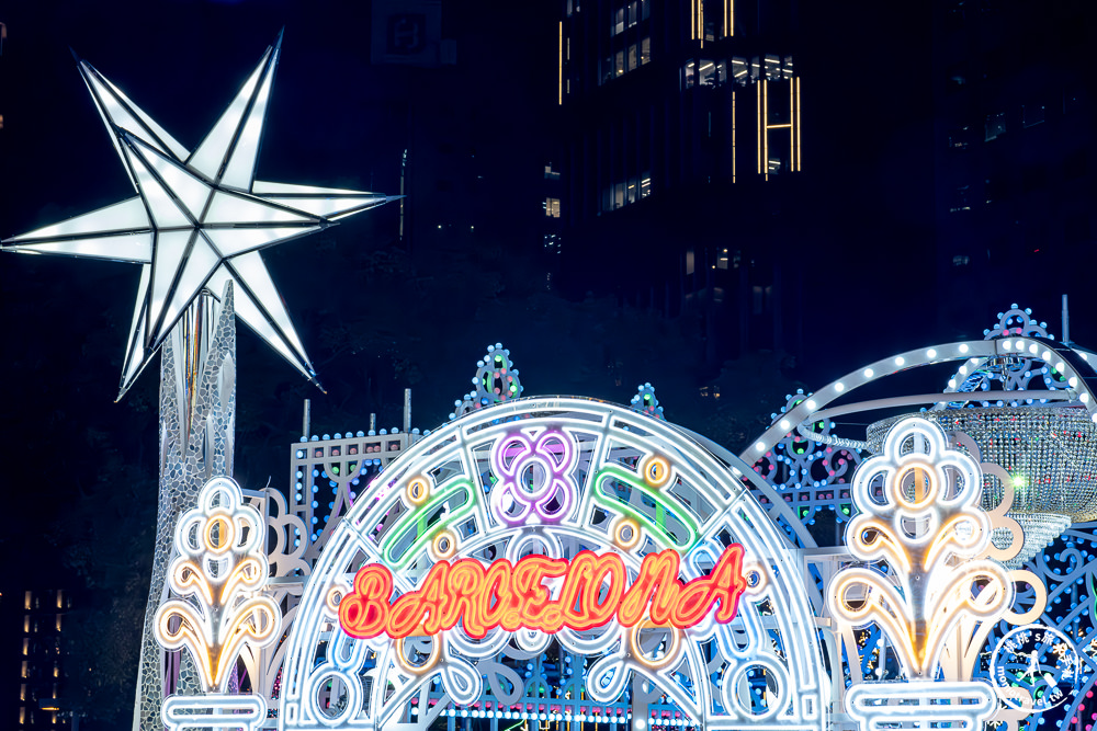 2023聖誕節活動|統一時代百貨台北店-愛Sharing巴賽隆納藝術燈飾