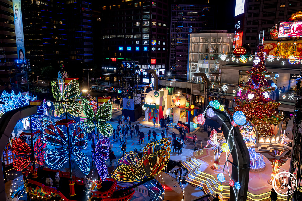 2023聖誕節活動|統一時代百貨台北店-愛Sharing巴賽隆納藝術燈飾