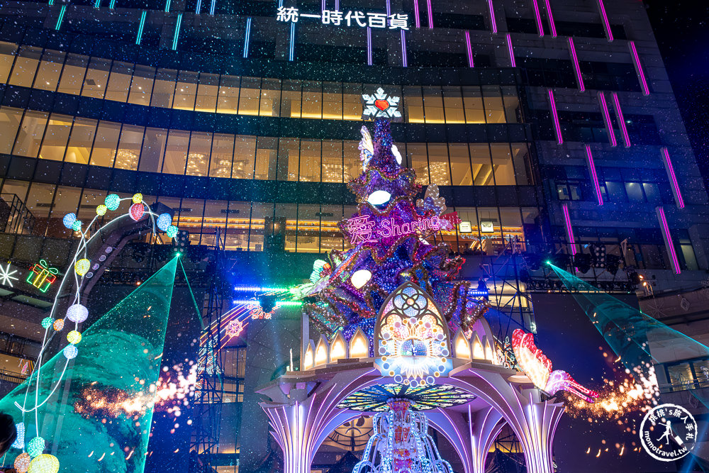 2023聖誕節活動|統一時代百貨台北店-愛Sharing巴賽隆納藝術燈飾