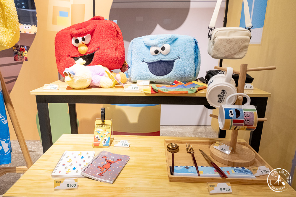 芝麻街快閃店|同學們上課啦~ELMO.Cookie Monster.大鳥Big Bird|台北華山文創期間限定登場