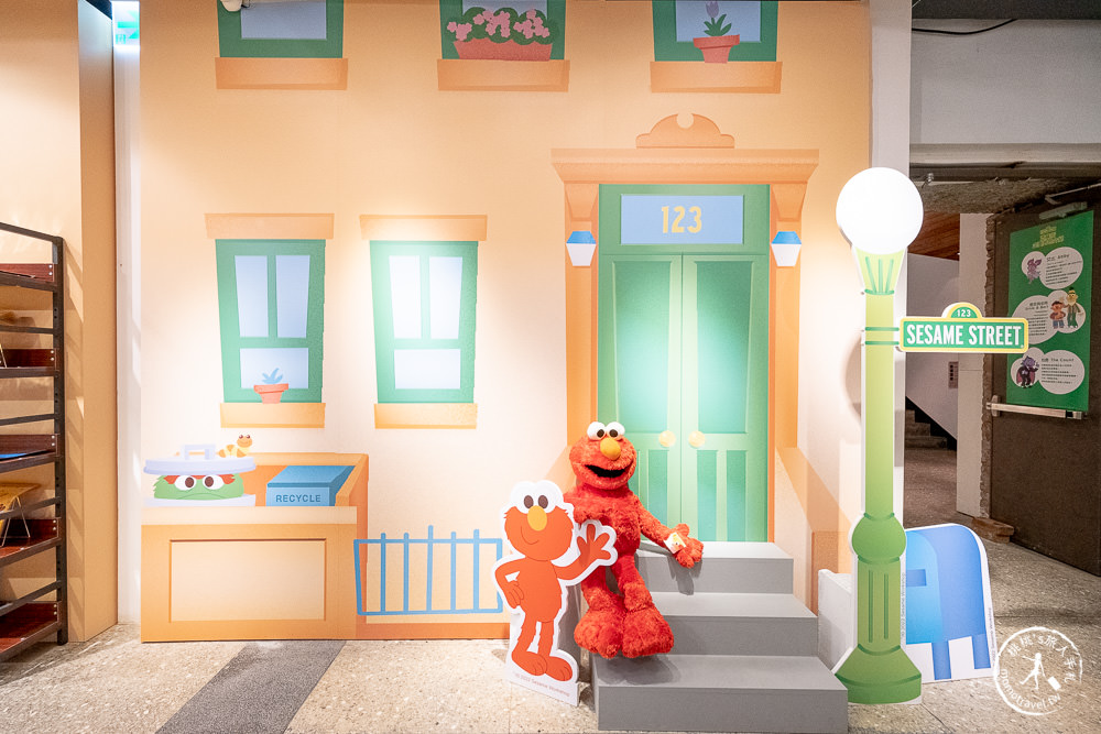 芝麻街快閃店|同學們上課啦~ELMO.Cookie Monster.大鳥Big Bird|台北華山文創期間限定登場