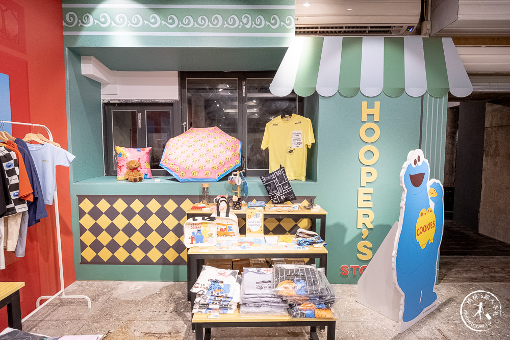 芝麻街快閃店|同學們上課啦~ELMO.Cookie Monster.大鳥Big Bird|台北華山文創期間限定登場