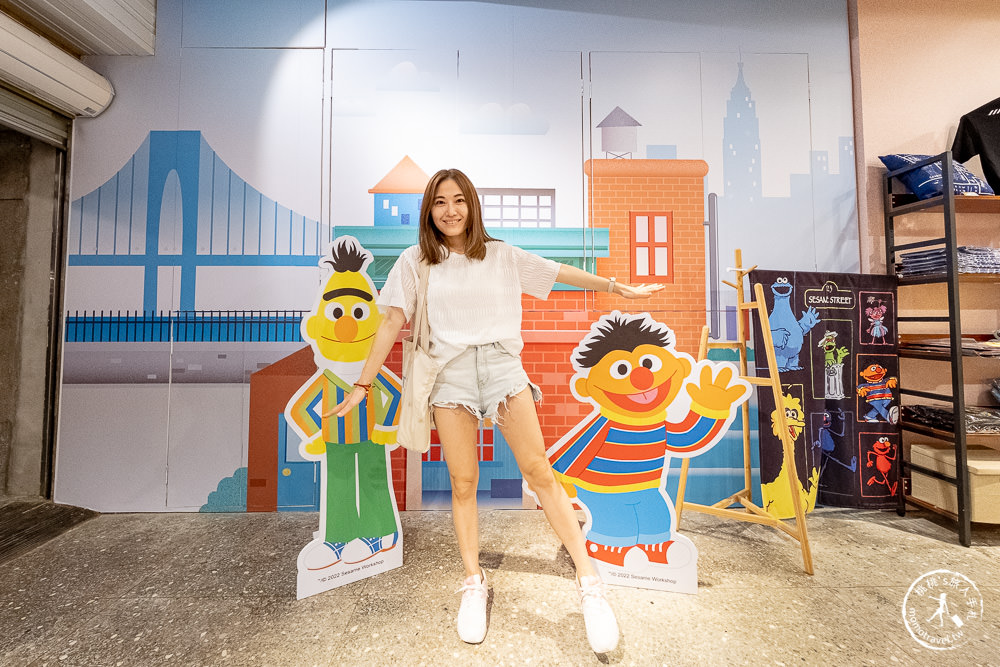 芝麻街快閃店|同學們上課啦~ELMO.Cookie Monster.大鳥Big Bird|台北華山文創期間限定登場