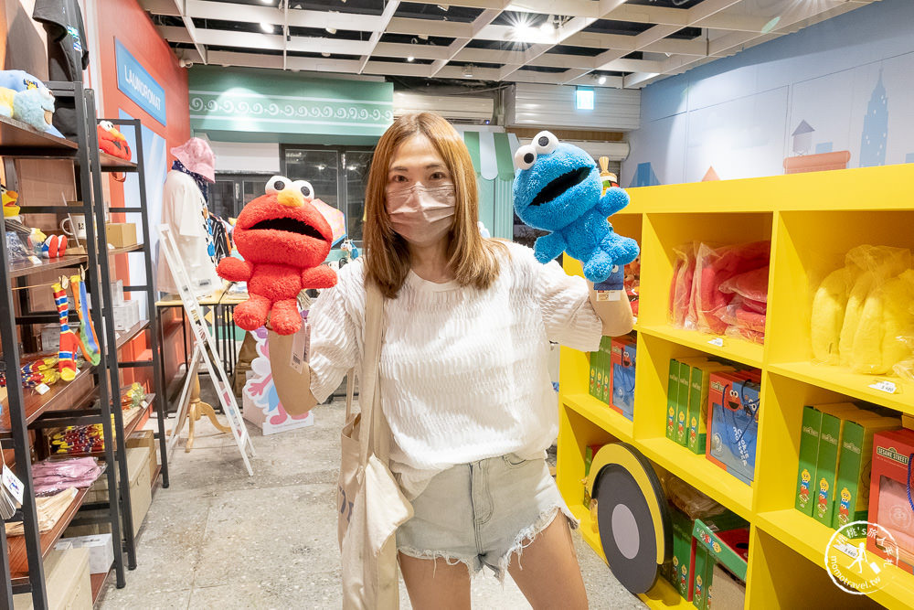 芝麻街快閃店|同學們上課啦~ELMO.Cookie Monster.大鳥Big Bird|台北華山文創期間限定登場