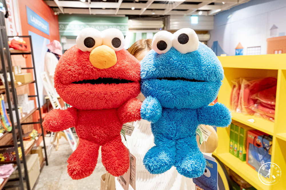 芝麻街快閃店|同學們上課啦~ELMO.Cookie Monster.大鳥Big Bird|台北華山文創期間限定登場