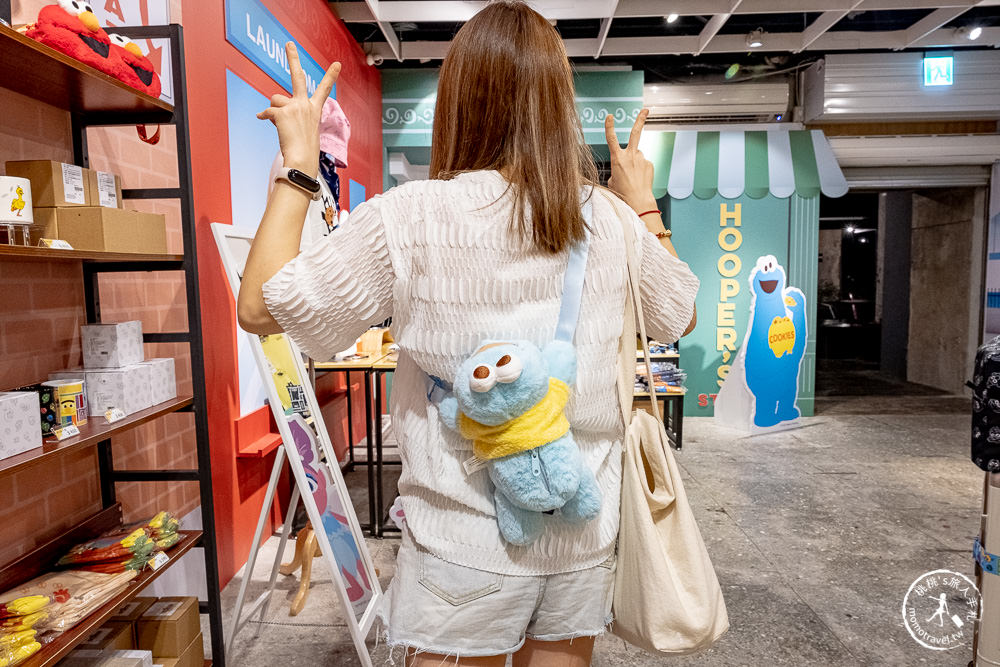 芝麻街快閃店|同學們上課啦~ELMO.Cookie Monster.大鳥Big Bird|台北華山文創期間限定登場