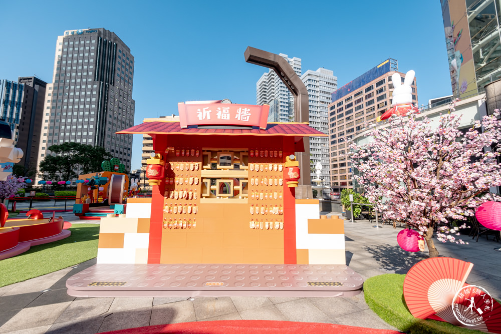 LEGO樂高|玩兔sweet 新春拜年趣|快閃台北統一時代百貨夢廣場|免費玩闖關拿贈品
