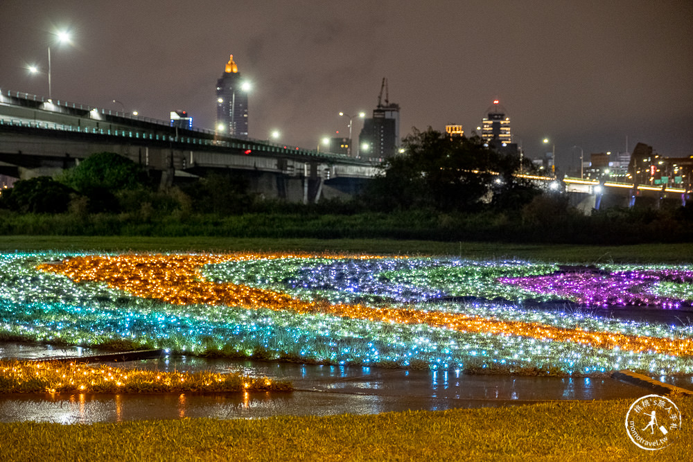 2021三重鴨鴨公園地景藝術展│聖誕燈飾星空祈願暖心過冬