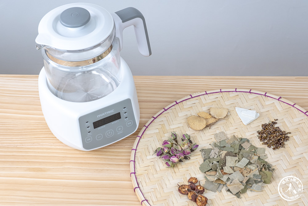 松木智能溫控玻璃養生壺MG-KT1211H|煮水、泡茶、燉盅，操作簡單一台就搞定