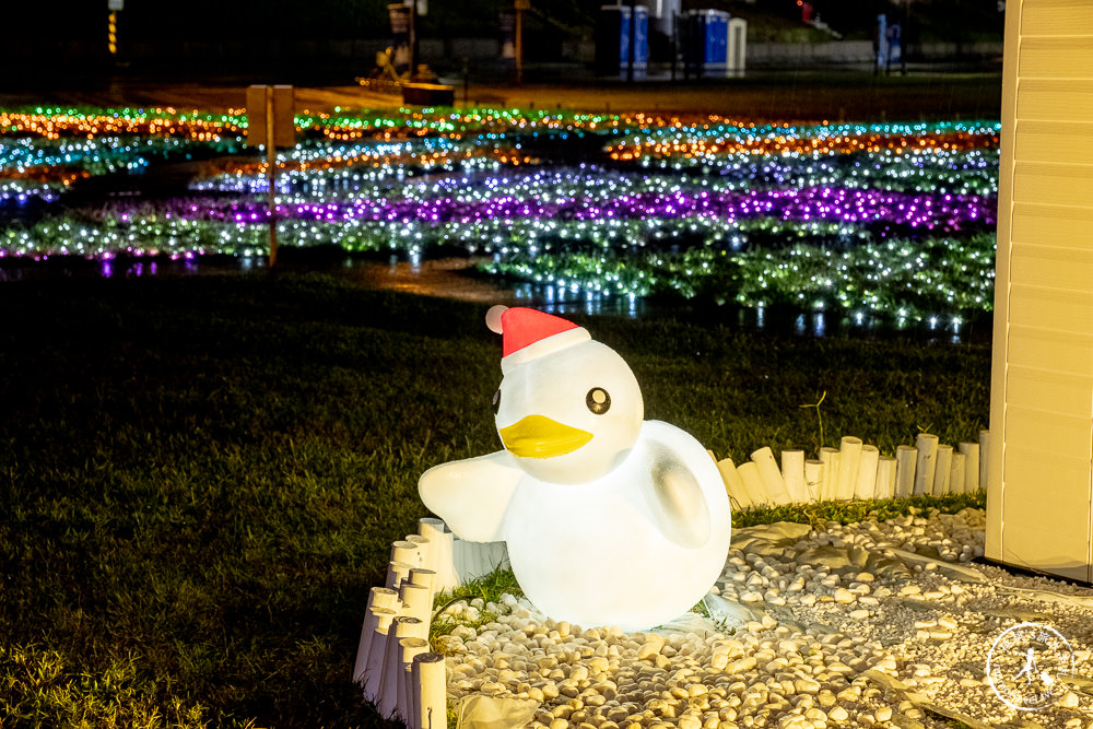 2021三重鴨鴨公園地景藝術展│聖誕燈飾星空祈願暖心過冬