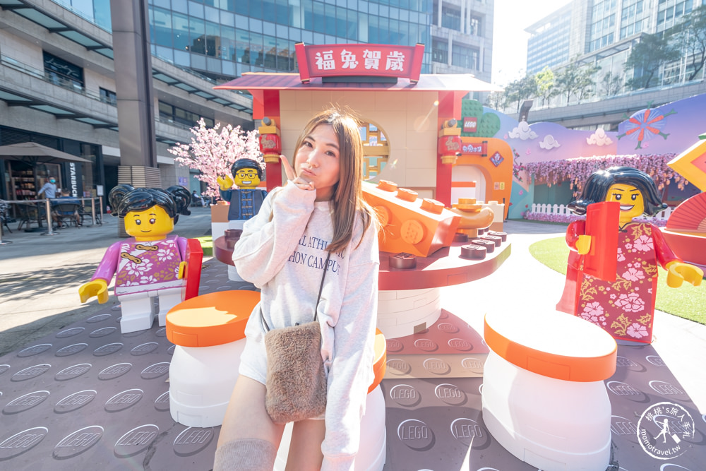 LEGO樂高|玩兔sweet 新春拜年趣|快閃台北統一時代百貨夢廣場|免費玩闖關拿贈品
