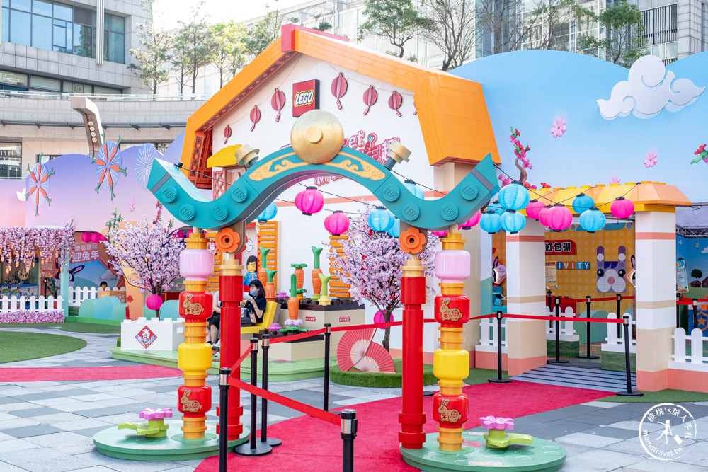 LEGO樂高|玩兔sweet 新春拜年趣|快閃台北統一時代百貨夢廣場|免費玩闖關拿贈品