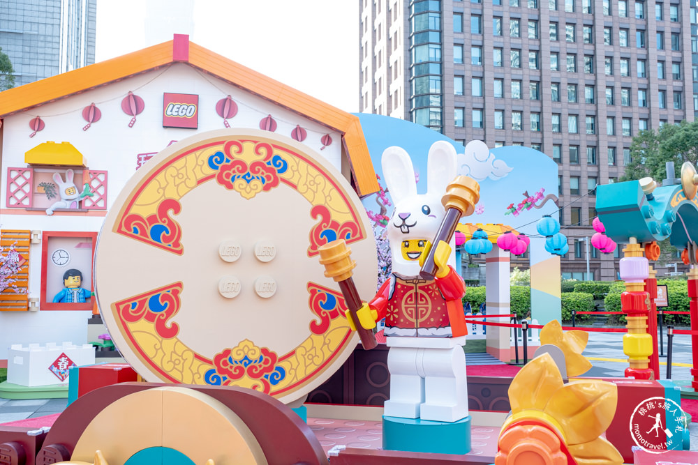LEGO樂高|玩兔sweet 新春拜年趣|快閃台北統一時代百貨夢廣場|免費玩闖關拿贈品