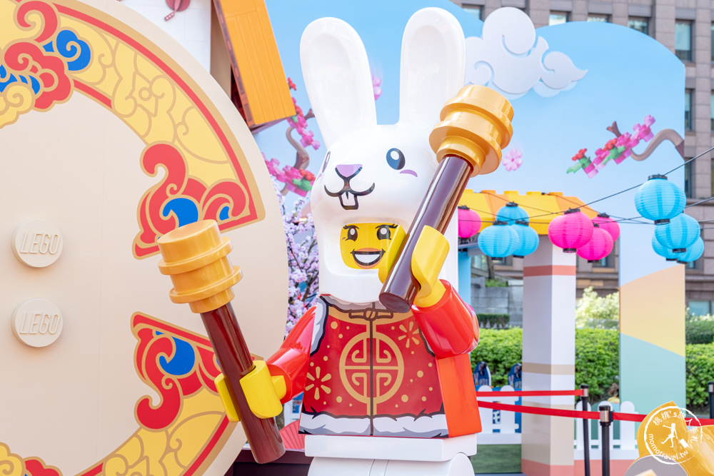 LEGO樂高|玩兔sweet 新春拜年趣|快閃台北統一時代百貨夢廣場|免費玩闖關拿贈品