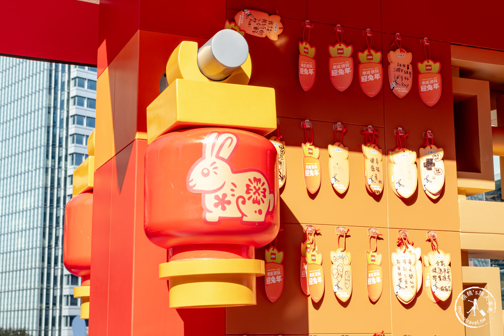 LEGO樂高|玩兔sweet 新春拜年趣|快閃台北統一時代百貨夢廣場|免費玩闖關拿贈品