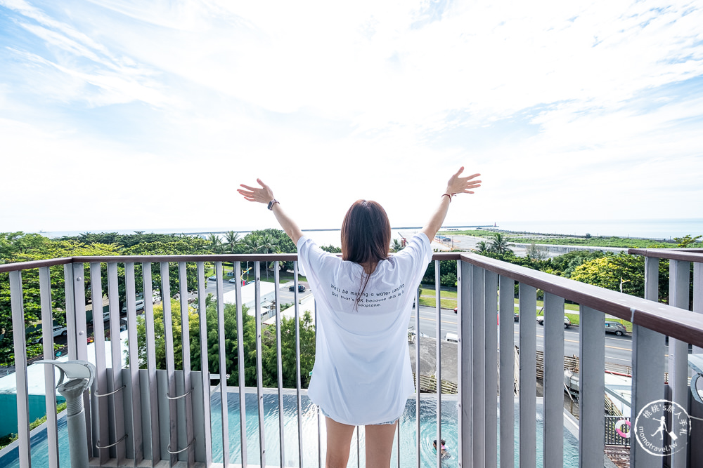 花蓮市區住宿》璽賓行旅Kadda Hotel│單車旅人友善飯店推薦 每房都有陽台及海景