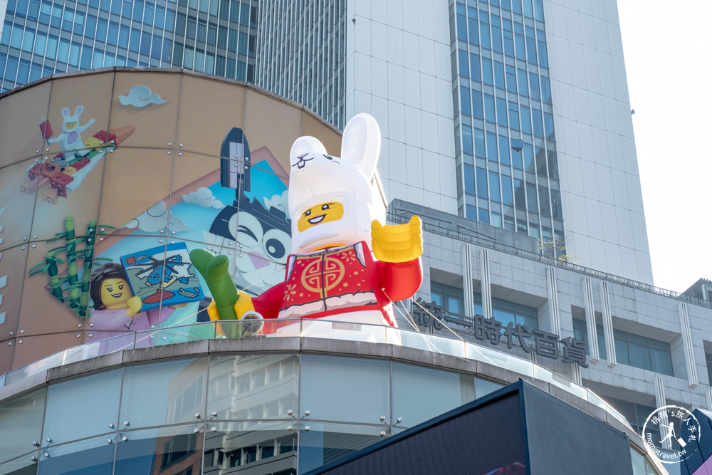 LEGO樂高|玩兔sweet 新春拜年趣|快閃台北統一時代百貨夢廣場|免費玩闖關拿贈品