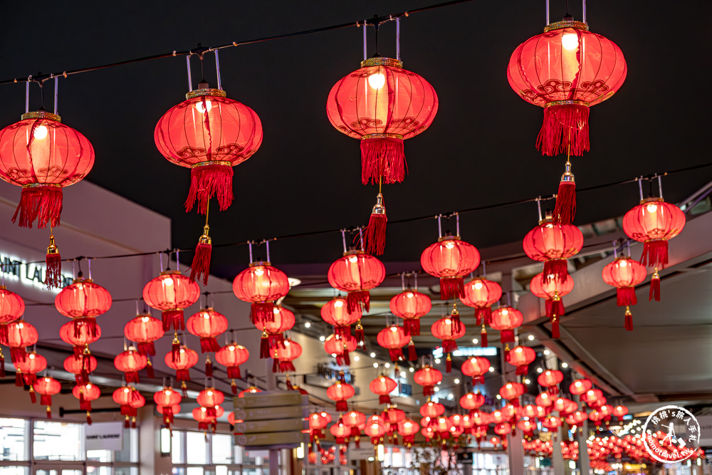 新年走春景點|華泰名品城-華泰唐人街|一期二期龍年大吉裝置藝術打卡推薦