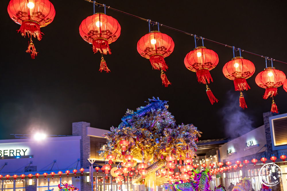 新年走春景點|華泰名品城-華泰唐人街|一期二期龍年大吉裝置藝術打卡推薦