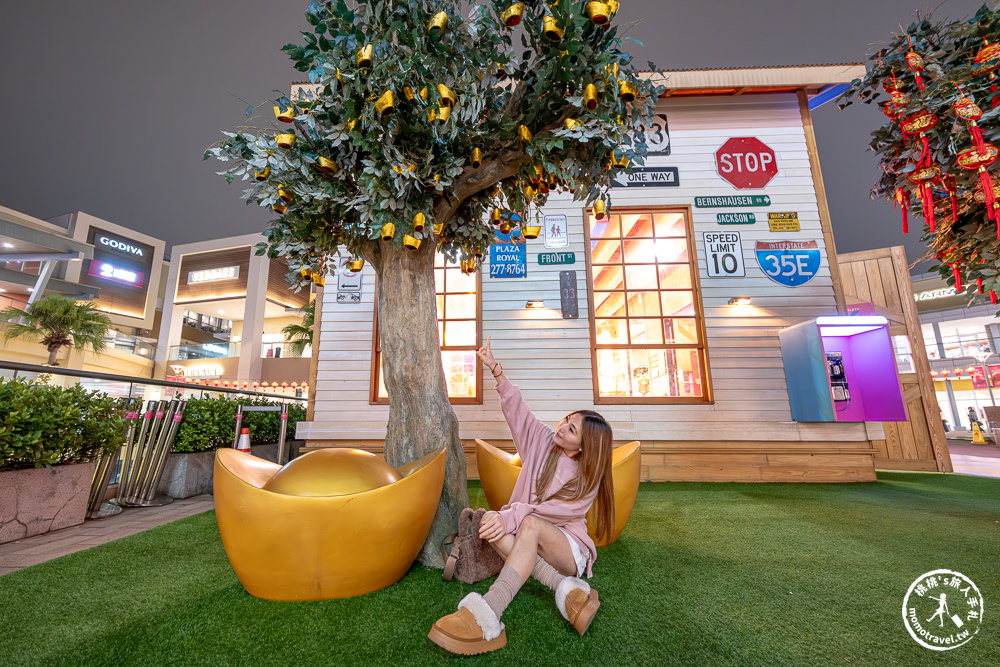 新年走春景點|華泰名品城-華泰唐人街|一期二期龍年大吉裝置藝術打卡推薦