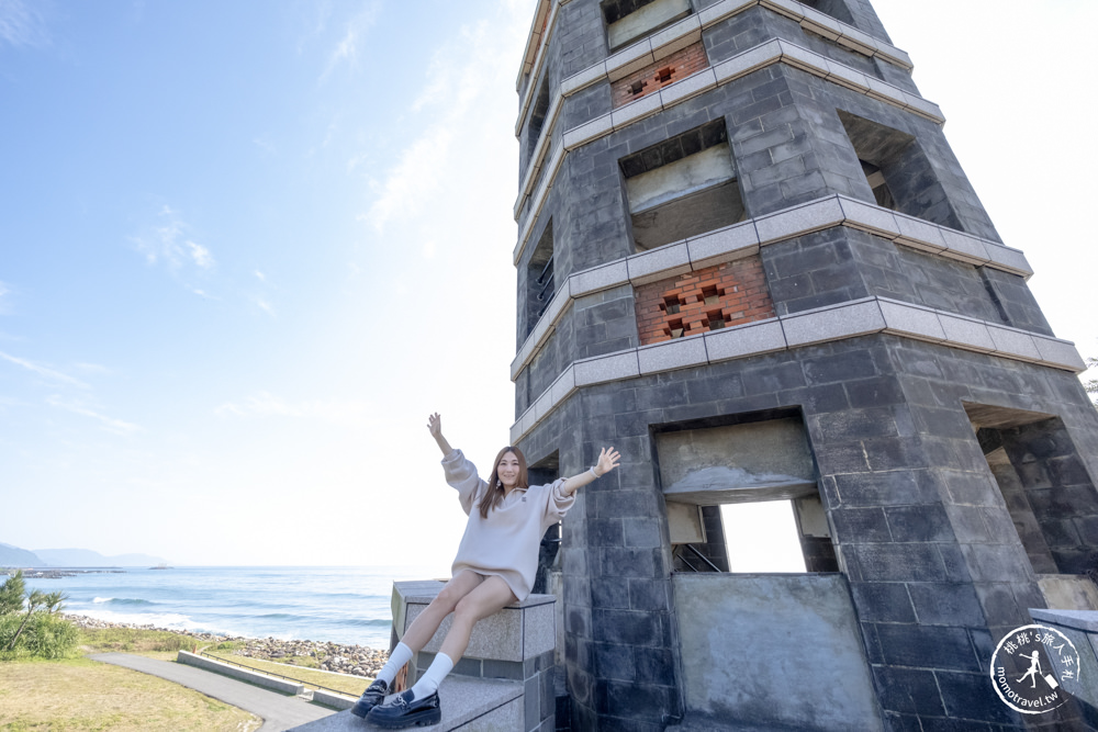 宜蘭頭城景點|頭城濱海森林公園(免門票)|八角樓瞭望台.全新露營區.咖啡廳.一覽龜山島海景|開放時間.交通停車介紹