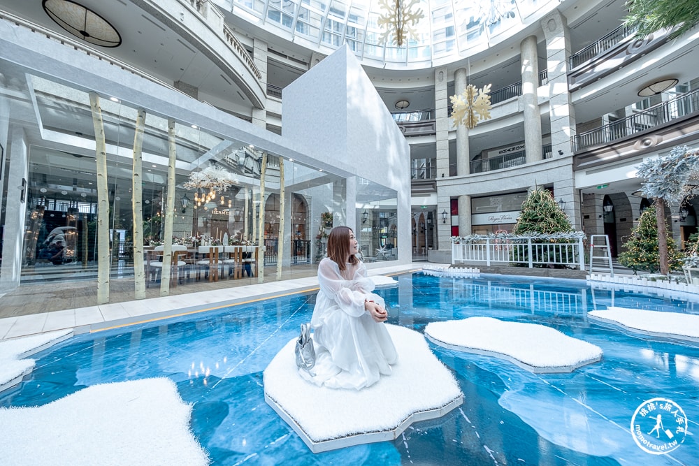 2024聖誕節活動|BELLAVITA 白雪聖誕秘境|浪漫北國雪地湖畔玻璃屋 美拍推薦！