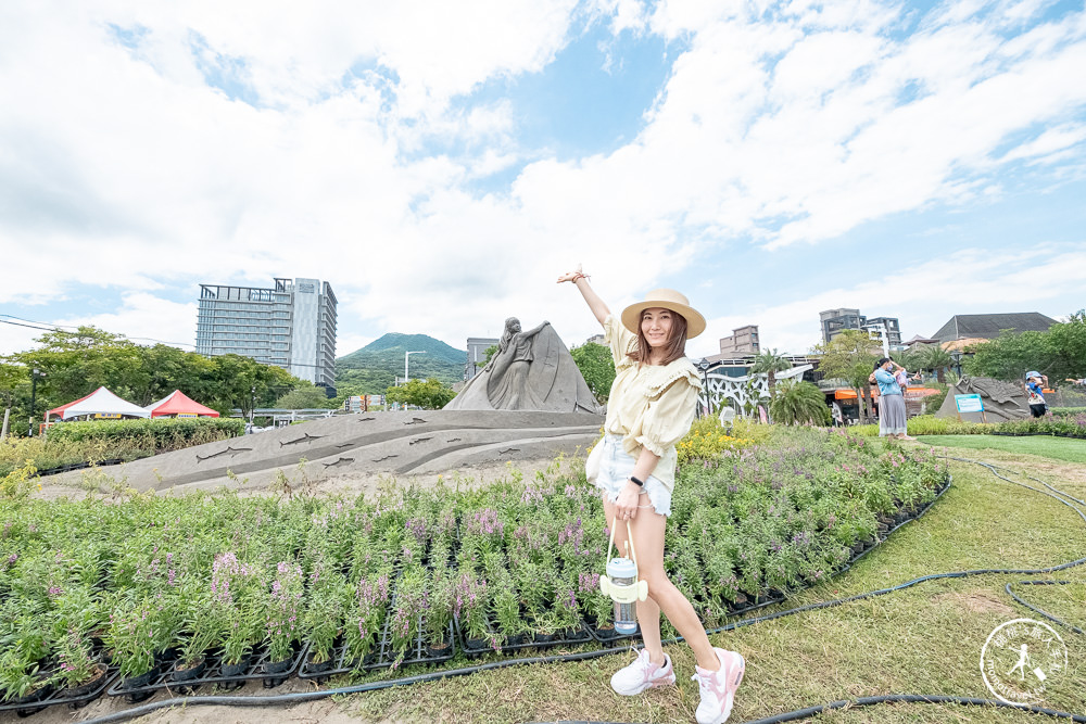 2022八里城市沙雕展|花海景觀+夜間光雕 八里左岸公園 日夜都好玩!