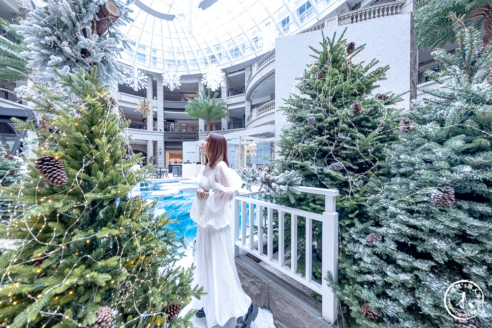 2024聖誕節活動|BELLAVITA 白雪聖誕秘境|浪漫北國雪地湖畔玻璃屋 美拍推薦！