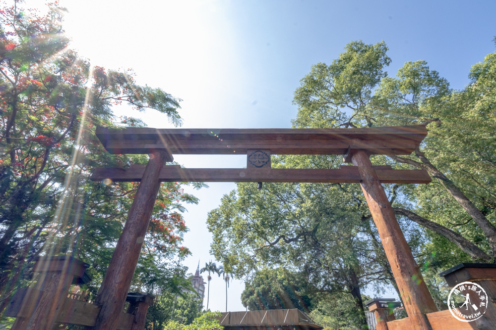 南投埔里景點|鳥居喫茶食堂-巨型鳥居.紙鶴.庭園風鈴祭|日式甜點下午茶餐廳推薦