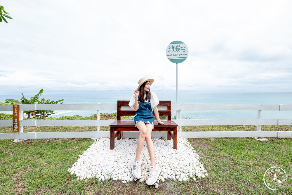 花蓮壽豐景點》浪慢咖啡│太平洋海景第一排下午茶推薦－放空發呆吹海風(菜單價格/近海崖谷.山度空間)