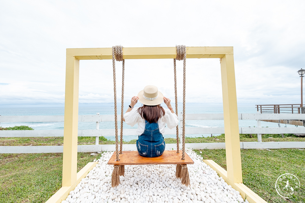 花蓮壽豐景點》浪慢咖啡│太平洋海景第一排下午茶推薦－放空發呆吹海風(菜單價格/近海崖谷.山度空間)