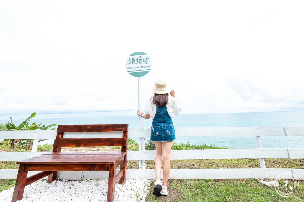 花蓮壽豐景點》浪慢咖啡│太平洋海景第一排下午茶推薦－放空發呆吹海風(菜單價格/近海崖谷.山度空間)