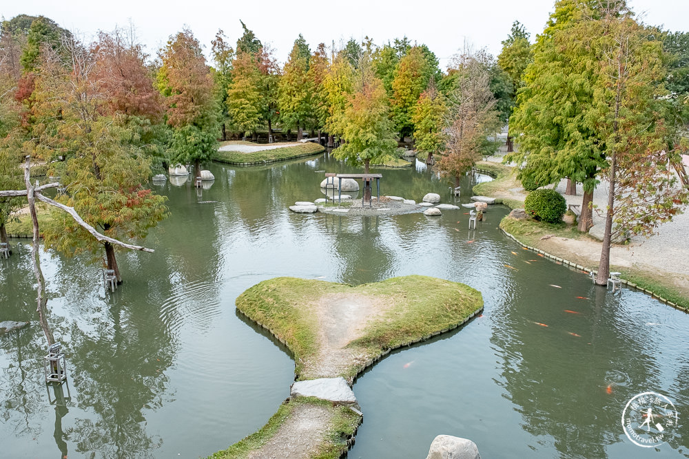 雲林虎尾景點|澄霖沉香味道森林館|台版兼六園|愛心湖畔落羽松森林秘境