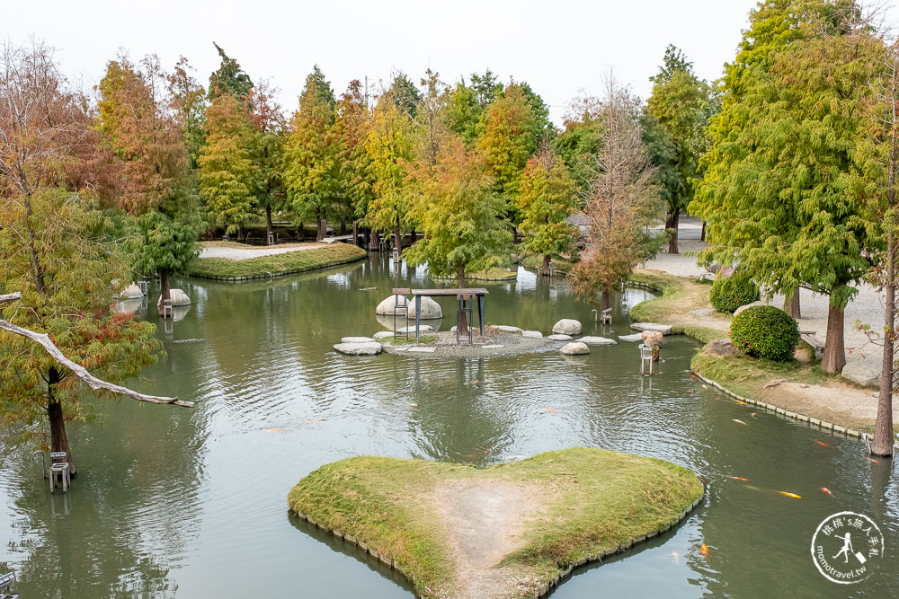 雲林虎尾景點|澄霖沉香味道森林館|台版兼六園|愛心湖畔落羽松森林秘境