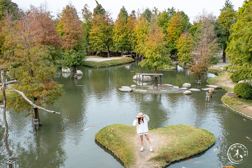 雲林虎尾景點|澄霖沉香味道森林館|台版兼六園|愛心湖畔落羽松森林秘境