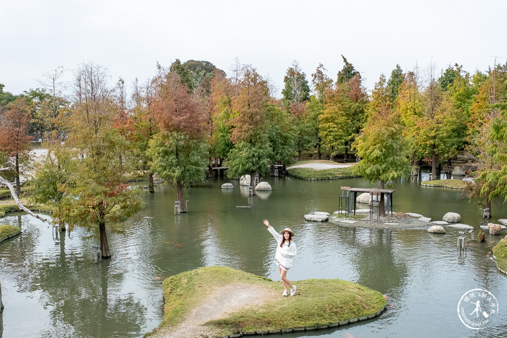 雲林虎尾景點|澄霖沉香味道森林館|台版兼六園|愛心湖畔落羽松森林秘境