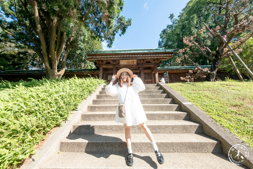 桃園市區景點|桃園神社文化園區(免門票).桃園忠烈祠|鳥居.參道.石燈籠.最完整的神社古蹟