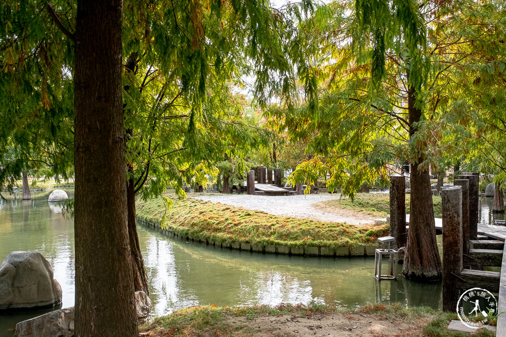 雲林虎尾景點|澄霖沉香味道森林館|台版兼六園|愛心湖畔落羽松森林秘境