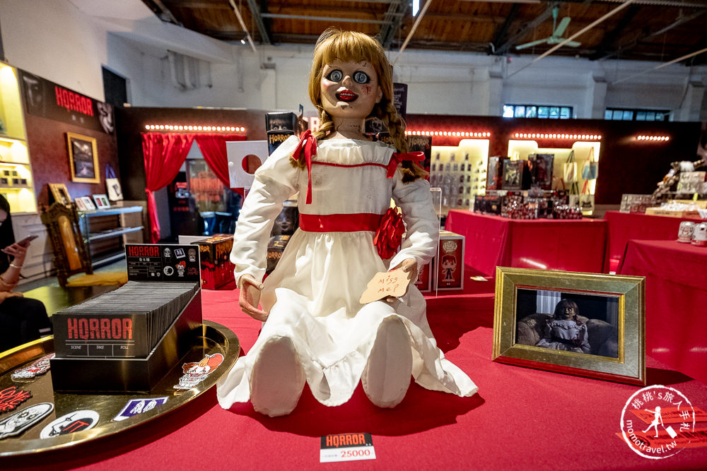快閃店》Horror玩具鬼電期間限定店(免門票)│ 安娜貝爾+牠恐怖小丑+鬼修女+傑森+佛萊迪 恐怖電影大集結(展期時間.展覽看點.周邊商品介紹)