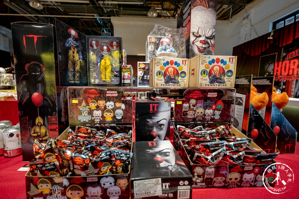 快閃店》Horror玩具鬼電期間限定店(免門票)│ 安娜貝爾+牠恐怖小丑+鬼修女+傑森+佛萊迪 恐怖電影大集結(展期時間.展覽看點.周邊商品介紹)