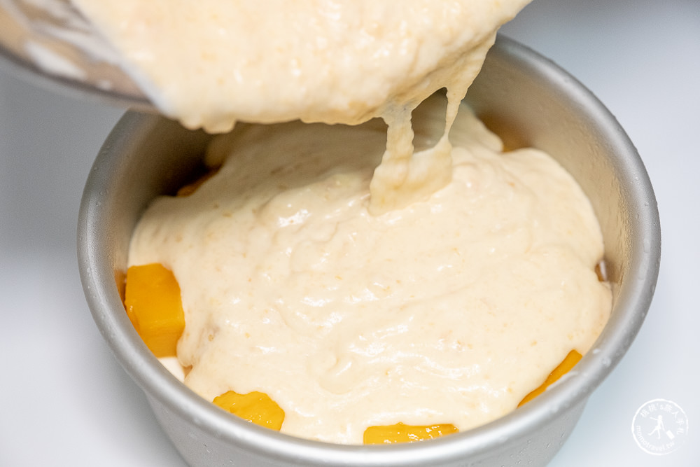桃桃簡單料理-甜點食譜》芒果乳酪蛋糕(免烤箱)│在家簡單做甜點，親子甜點DIY作法教學