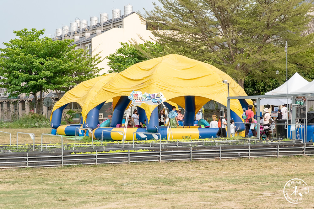 雲林斗六景點》鵝媽媽鵝童樂園(免門票)│天鵝溜滑梯、超大沙坑免費玩 最新親子遊戲景點(交通停車.營業時間.收費資訊)