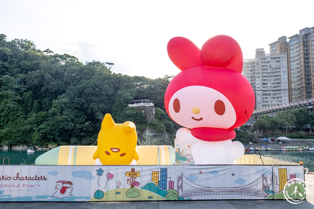 2023碧潭三麗鷗地景藝術展|繼碧潭水舞後，碧潭東岸廣場最熱鬧活動登場！(有捷運.交通停車.展出期間)