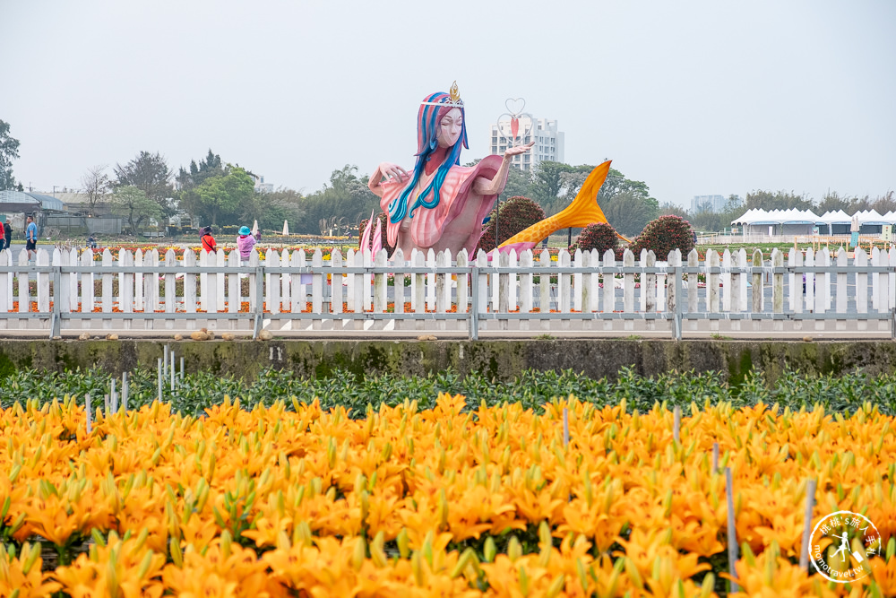 2021桃園彩色海芋季 海洋奇芋記│巨大美人魚花海地景登場！交通停車接駁車、展期時間資訊詳細介紹