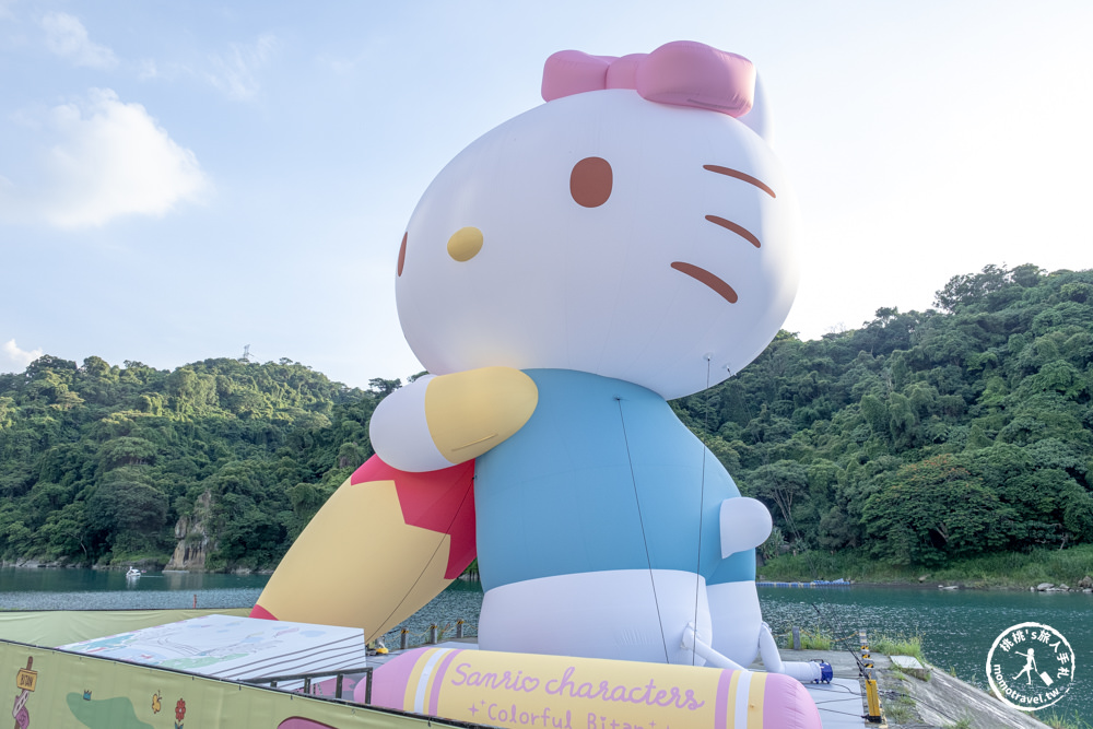 2023碧潭三麗鷗地景藝術展|繼碧潭水舞後，碧潭東岸廣場最熱鬧活動登場！(有捷運.交通停車.展出期間)